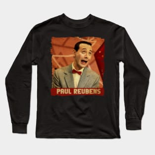 Retro Style \\ Paul Reubens Long Sleeve T-Shirt